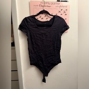 Women’s Black Seamless Bodysuit